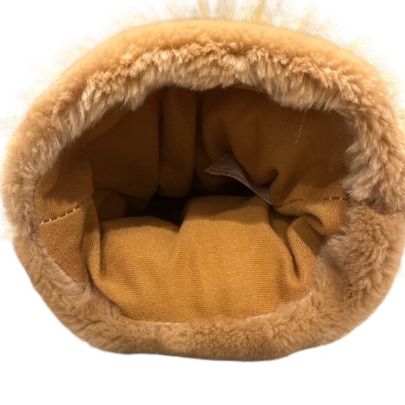 DAN DEE Hand Puppet Big Lion Head Mouth Opens Canine Teeth Tongue Whiskers - Picture 9 of 11